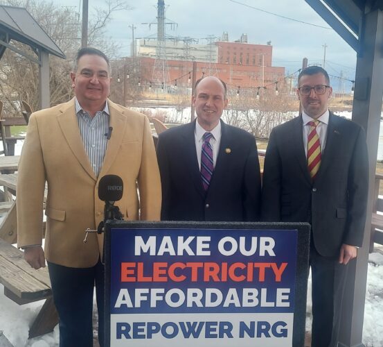 Another plug for plant: Area leaders push NRG natural gas repowering